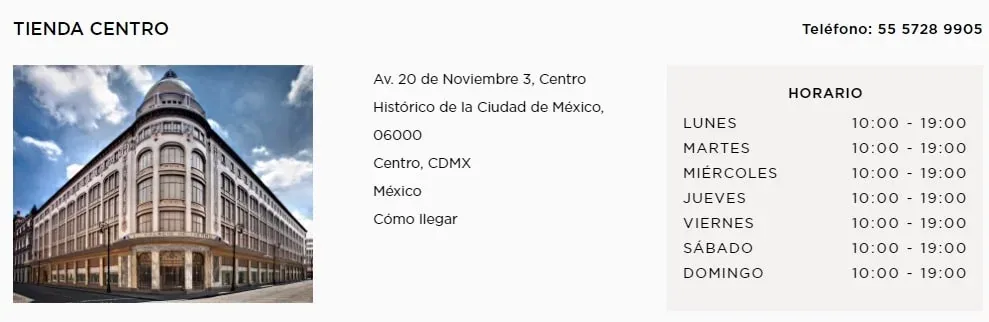 tienda centro palacio de hierro direccion jpg