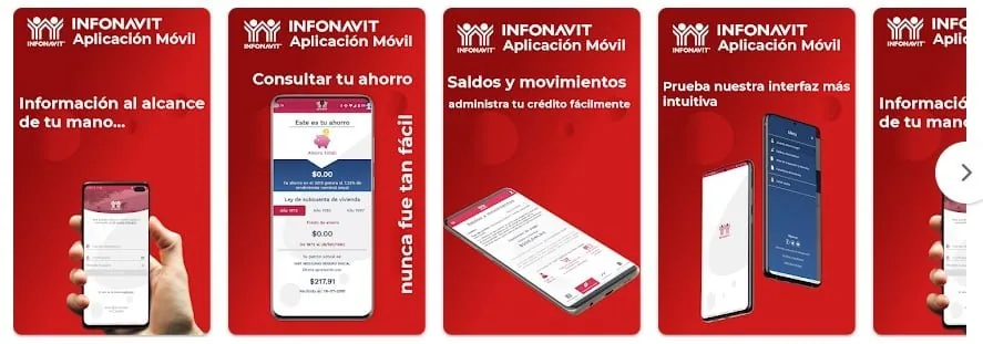 app movil para consultar mi estado cuenta infonavit