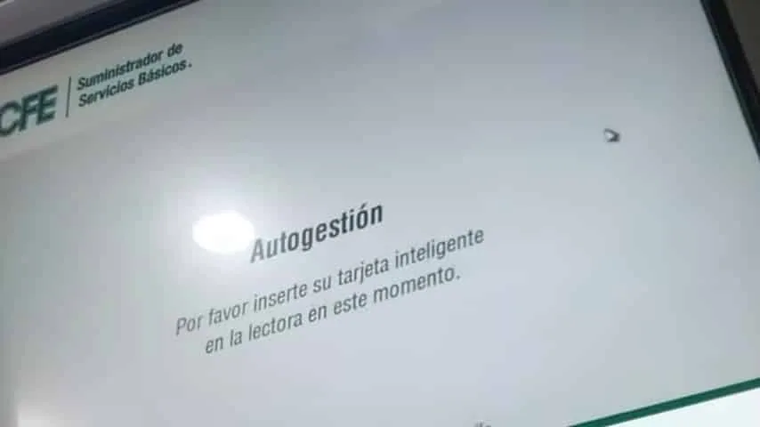 Realizar el Pago en Cajero CFE