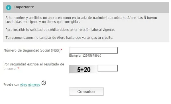 consulta certificado apoyo infonavit