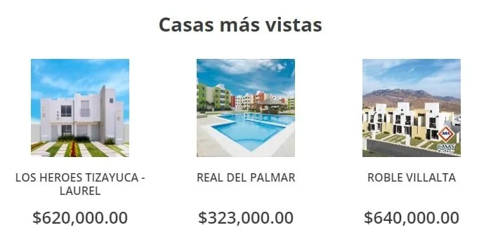 casas del portal inmobiliario infonavit