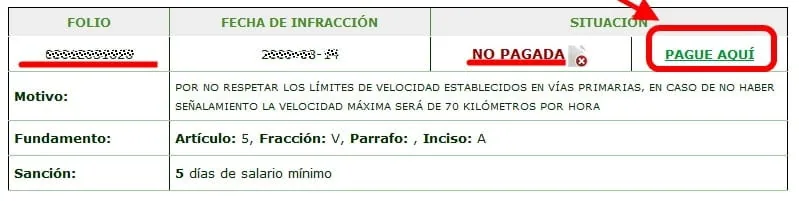 pagar multas de transito cdmx por internet